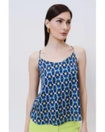 Μπλούζα τιράντα Chrisper 61502 Εμπριμέ Ρουά/Κίτρινο - Image 2