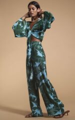 Πουκάμισο δετό Dancing Leopard TAKU-VINBLU /P0366 Vintage Palm Blue Base - Image 4