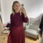 Μάξι φόρεμα Ada σε μπορντό χρώμα