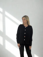 ΖΑΚΕΤΑ ANNIE ONE SIZE ΜΕ ΔΙΑΚΟΣΜΗΤΙΚΑ ΚΟΥΜΠΙΑ ΣΕ ΜΑΥΡΟ - Image 3