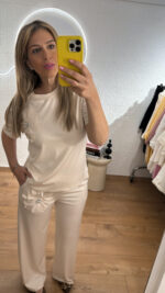 SET FLOWER DIVA ΜΕ ΚΟΝΤΟ ΜΑΝΙΚΙ ΚΑΙ ΠΑΝΤΕΛΟΝΙ ΜΕ ΛΑΣΤΙΧΟ ΣΕ ΜΠΕΖ - Image 8