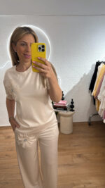 SET FLOWER DIVA ΜΕ ΚΟΝΤΟ ΜΑΝΙΚΙ ΚΑΙ ΠΑΝΤΕΛΟΝΙ ΜΕ ΛΑΣΤΙΧΟ ΣΕ ΜΠΕΖ - Image 6