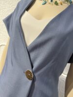 ΣΕΤ ΣΑΚΑΚΙ /ΠΑΝΤΕΛΟΝΙ  OLYMBIC 454654 ΜΕ ΧΡΥΣΟ ΚΟΥΜΠΙ ΣΕ ΜΠΛΕ/ΤΖΗΝ - Image 9