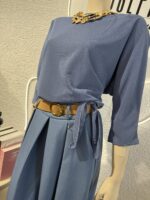 ΣΕΤ ΦΟΥΣΤΑ ΜΑΚΡΙΑ /ΜΠΛΟΥΖΑ MARLINA 557733 ΜΕ ΔΕΣΙΜΟ ΣΙΕΛ/ΡΑΦ - Image 2