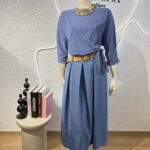 ΣΕΤ ΦΟΥΣΤΑ ΜΑΚΡΙΑ /ΜΠΛΟΥΖΑ MARLINA 557733 ΜΕ ΔΕΣΙΜΟ ΣΙΕΛ/ΡΑΦ