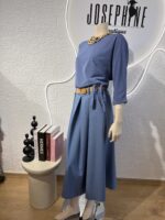 ΣΕΤ ΦΟΥΣΤΑ ΜΑΚΡΙΑ /ΜΠΛΟΥΖΑ MARLINA 557733 ΜΕ ΔΕΣΙΜΟ ΣΙΕΛ/ΡΑΦ - Image 3