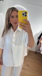 ΣΕΤ ΜΠΛΟΥΖΑ ΠΑΝΤΕΛΟΝΙ BEATRIS 224747 ΜΕ ΚΟΥΜΠΙΑ - Image 5