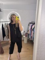 SET VALLERIA ΑΣΥΜΜΕΤΡΟ ΑΜΑΝΙΚΟ ΣΕ ΜΑΥΡΟ - Image 3