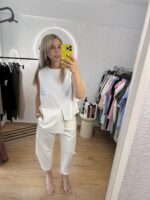 SET VALLERIA ΑΜΑΝΙΚΟ ΑΣΥΜΜΕΤΡΟ ΣΕ ΛΕΥΚΟ - Image 4