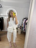 SET VALLERIA ΑΜΑΝΙΚΟ ΑΣΥΜΜΕΤΡΟ ΣΕ ΛΕΥΚΟ - Image 6