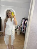 SET VALLERIA ΑΜΑΝΙΚΟ ΑΣΥΜΜΕΤΡΟ ΣΕ ΛΕΥΚΟ - Image 8