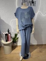 SET AGRIPPA ONE SIZE ΣΕ ΧΡΩΜΑ ΜΠΛΕ ΡΑΦ - Image 3