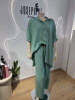 SET REGINALDA ONE SIZE ΣΕ ΧΡΩΜΑ ΠΡΑΣΙΝΟ (ΜΕΝΤΑ)