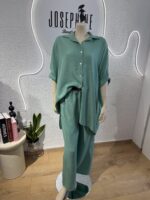 SET REGINALDA ONE SIZE ΣΕ ΧΡΩΜΑ ΠΡΑΣΙΝΟ (ΜΕΝΤΑ) - Image 3