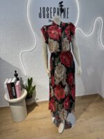 ΦΟΡΕΜΑ VANELLA ONE SIZE ΦΛΟΡΑΛ ΣΕ ΚΟΚΚΙΝΟΥΣ ΧΡΩΜΑΤΙΣΜΟΥΣ