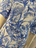 ΦΟΡΕΜΑ TIANA ΣΕ ΜΕ ΚΟΝΤΟ ΜΑΝΙΚΙ ΚΑΙ ΖΩΝΗ ΣΙΕΛ ΛΕΥΚΟ - Image 3