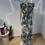 ΦΟΡΕΜΑ VANELLA ONE SIZE ΦΛΟΡΑΛ ΣΕ ΠΡΑΣΙΝΟΥΣ ΧΡΩΜΑΤΙΣΜΟΥΣ