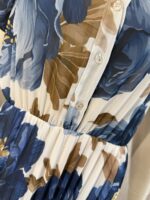 ΦΟΡΕΜΑ VANELLA ONE SIZE ΦΛΟΡΑΛ ΣΕ ΜΠΛΕ ΧΡΩΜΑΤΙΣΜΟΥΣ - Image 5