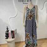 ΦΟΡΕΜΑ ROMANINA ONE SIZE ΣΕ ΚΑΦΕ ΜΠΛΕ ΜΠΕΖ