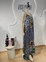 ΦΟΡΕΜΑ ROMANINA ONE SIZE ΣΕ ΚΑΦΕ ΜΠΛΕ ΜΠΕΖ - Image 2