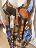 ΦΟΡΕΜΑ CATHERINE  ONE SIZE ΣΕ ΚΑΦΕ ΠΟΡΤΟΚΑΛΙ ΣΙΕΛ - Image 2