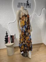 ΦΟΡΕΜΑ CATHERINE  ONE SIZE ΣΕ ΚΑΦΕ ΠΟΡΤΟΚΑΛΙ ΣΙΕΛ - Image 3