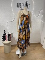 ΦΟΡΕΜΑ CATHERINE  ONE SIZE ΣΕ ΚΑΦΕ ΠΟΡΤΟΚΑΛΙ ΣΙΕΛ