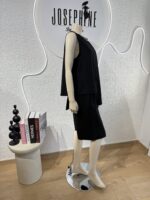 SET ANGELITA ΜΑΚΡΙΑ ΒΕΡΜΟΥΔΑ ΜΕ ΜΠΛΟΥΖΑ ΣΕ ΧΡΩΜΑ ΜΑΥΡΟ - Image 2