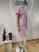 SET ROSARINA ΒΕΡΜΟΥΔΑ ΜΕ ΜΠΛΟΥΖΑ ΣΕ ΧΡΩΜΑ ΡΟΖ - Image 2