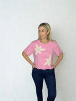 ΜΠΛΟΥΖΑ SILVIA  ΜΕ ΔΙΑΚΟΣΜΗΤΙΚΑ ΣΤΟΙΧΕΙΑ ΣΕ ΡΟΖ - Image 2