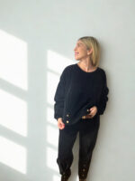 ΣΕΤ FRIDA ΜΠΛΟΥΖΑ ΠΑΝΤΕΛΟΝΙ ΣΕ ΜΑΥΡΟ - Image 5