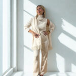 ΣΕΤ IRIDA 3 ΤΕΜΑΧΙΩΝ ΠΑΝΤΕΛΟΝΙ ΖΑΚΕΤΑ ΜΠΛΟΥΖΑ ONE SIZE ΣΕ ΕΚΡΟΥ