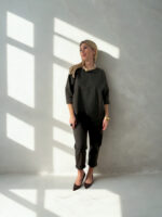 SET ARABELLA ΜΠΛΟΥΖΑ ΠΑΝΤΕΛΟΝΙ ONE SIZE ΣΕ ΧΑΚΙ - Image 8