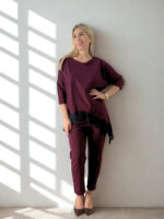 SET ARABELLA ΜΠΛΟΥΖΑ ΠΑΝΤΕΛΟΝΙ ONE SIZE ΣΕ ΜΠΟΡΝΤΟ - Image 2