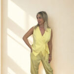 ΣΕΤ CORALLIE ONE SIZE ΓΙΛΕΚΟ ΠΑΝΤΕΛΟΝΙ ΣΕ ΚΙΤΡΙΝΟ