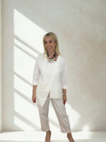 ΣΕΤ CHARLEY ΣΑΚΑΚΙ ΠΑΝΤΕΛΟΝΙ ONE SIZE ΣΕ ΛΕΥΚΟ - Image 5