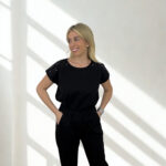 ΣΕΤ ANVERSA ONE SIZE ΠΑΝΤΕΛΟΝΙ ΜΠΛΟΥΖΑ ΜΕ ΔΙΑΚΟΣΜΗΤΙΚΑ ΣΤΟΙΧΕΙΑ ΣΕ ΜΑΥΡΟ