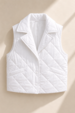 ΜΠΟΥΦΑΝ ΑΜΑΝΙΚΟ FRESH AIR VEST JACKET ONE SIZE ΣΕ ΛΕΥΚΟ - Image 2